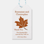 Herbstvorstellung Geschenkanhänger (Vorderseite)