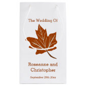 Herbstvorstellung Kleine Geschenktüte (Rückseite)