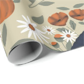 Herbstwächter Geschenkpapier (Rolleneckpunkt)