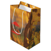 Herbstwächter-Geschenktasche Mittlere Geschenktüte (Vorderseite Schrägansicht)