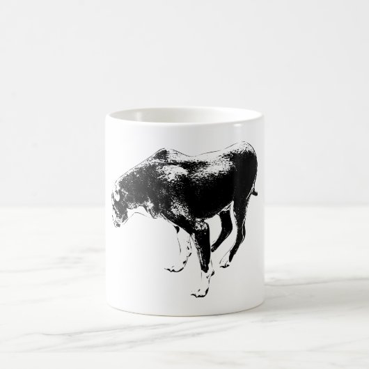 Herbstwächter in Tinte Kaffeetasse (Mittel)