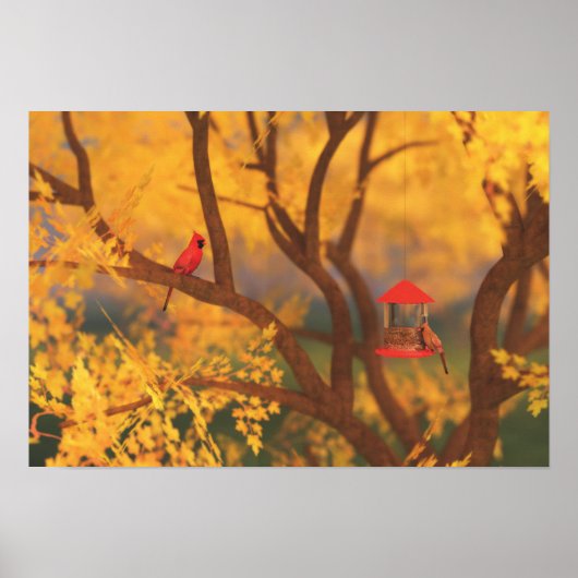 Herbstwächter Print Poster (Vorne)