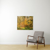 Herbstwald Bäume Natur Kleine Wandteppich (Beispiel (Horizontal))