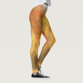 Herbstwald, digitales Reh und Fuchs. Leggings (Rechts)