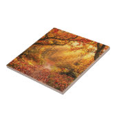 Herbstwald Fliese (Seite)