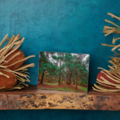 Herbstwald Fotoplatte (Seite)