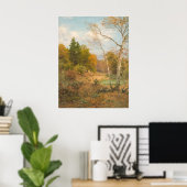 Herbstwald - Heinrich Böhmer Poster (Heimbüro)