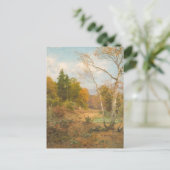 Herbstwald - Heinrich Böhmer Postkarte (Stehend Vorderseite)