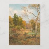 Herbstwald - Heinrich Böhmer Postkarte (Vorderseite)