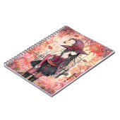 Herbstwald Hexennotizbuch Notizblock (Linke Seite)