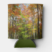 Herbstwald II Herbstlandschaftsfotografie Dosenkühler (Vorderseite)