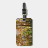 Herbstwald II Herbstlandschaftsfotografie Gepäckanhänger (Vorderseite vertikal)