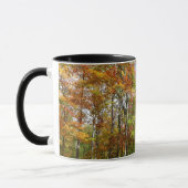 Herbstwald II Herbstlandschaftsfotografie Tasse (Links)