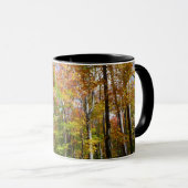 Herbstwald II Herbstlandschaftsfotografie Tasse (VorderseiteRechts)