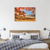 Herbstwald in den Bergen Leinwanddruck (Insitu (Schlafzimmer))