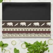 Herbstwald Küchentuch (Gefaltet)