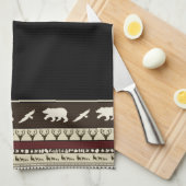 Herbstwald Küchentuch (Viertel Falte)