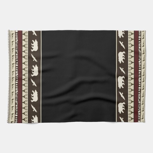 Herbstwald Küchentuch (Horizontal)