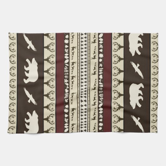 Herbstwald Küchentuch (Horizontal)