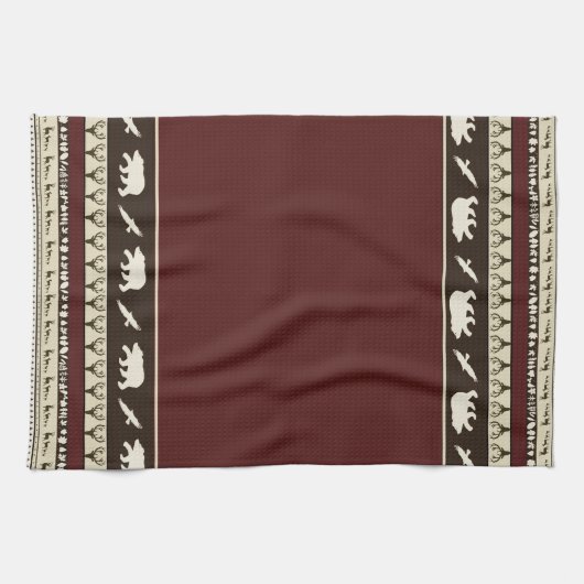 Herbstwald Küchentuch (Horizontal)