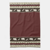 Herbstwald Küchentuch (Vertikal)