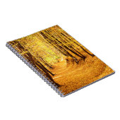 Herbstwald Landschaft Notizblock (Rechte Seite)
