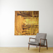 Herbstwald Landschaft Wandteppich (Beispiel (Horizontal))