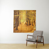 Herbstwald Landschaft Wandteppich (Beispiel)