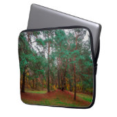 Herbstwald Laptopschutzhülle (Vorderseite Links)