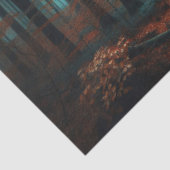 Herbstwald Moody Woods Decoupage Seidenpapier (Detail)