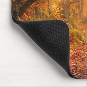 Herbstwald Mousepad (Ecke)