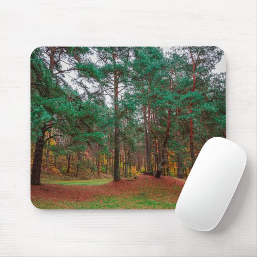 Herbstwald Mousepad (Mit Mouse)