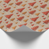 Herbstwald nahtlos geschenkpapier (Ecke)