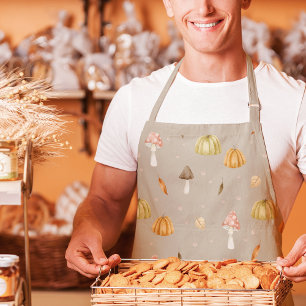 Herbstwald Nahtlose Muster Schürze