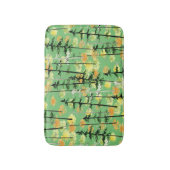 Herbstwald: Nahtlose natürliche Schönheit Badematte (Vorderseite Vertikal)