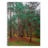 Herbstwald Notizblock (Vorderseite)