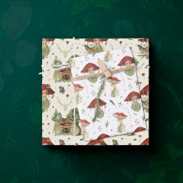 Herbstwald-Pilze | Dreierpackung Geschenkpapier Set