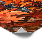 Herbstwald Poster (Ecke)