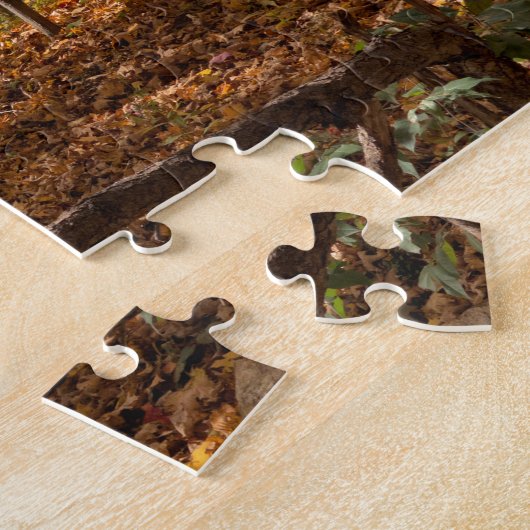 Herbstwald Puzzle (Seite)