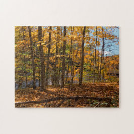 Herbstwald Puzzle