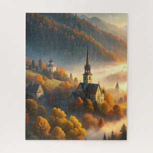 Herbstwald-Puzzle Puzzle