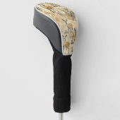 Herbstwald-Rehkitz-Muster Golf Headcover (angewinkelt)