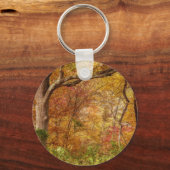 Herbstwald Schlüsselanhänger (Vorderseite)
