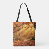 Herbstwald Tasche (Rückseite)