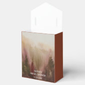 Herbstwald Terracota Brautparty Geschenkschachtel (Geöffnet)