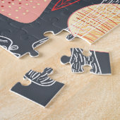 Herbstwald: Texturierte saisonale Schönheit. Puzzle (Seite)