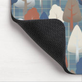 Herbstwald-Töpferei Mousepad (Ecke)