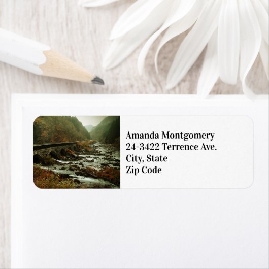 Herbstwald und Flusslandschaft (Insitu)