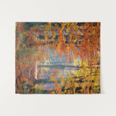 Herbstwald Wandteppich (Vorderseite (Horizontal))