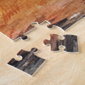 Herbstwald Wasserfarben Kunst Puzzle (Seite)